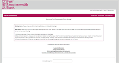 Desktop Screenshot of fcbankingonline.com